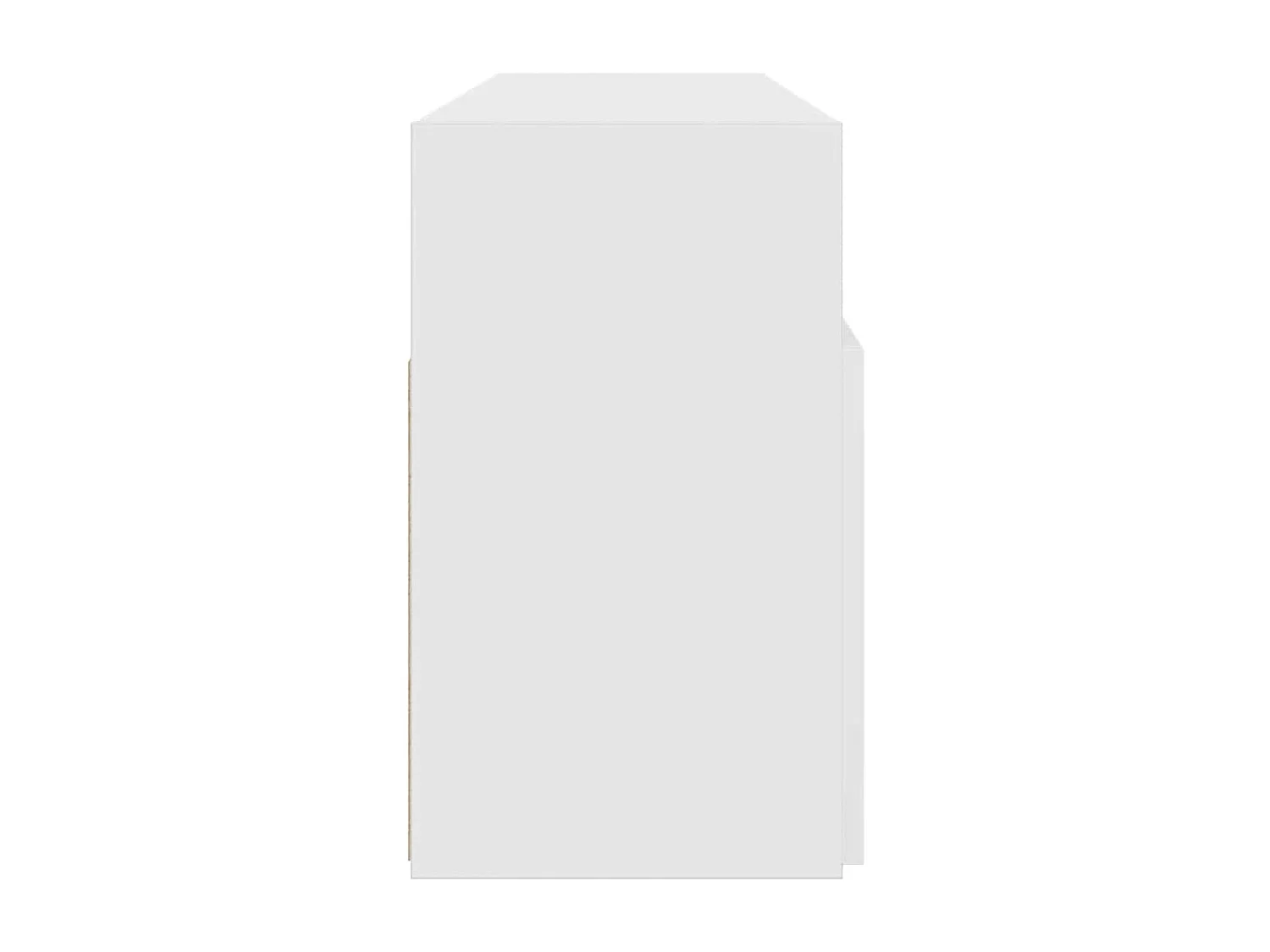 Tv-meubel met LED-verlichting 120x30x50 cm wit