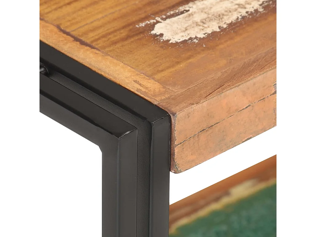 Meuble TV 120x30x40 cm Bois de récupération massif