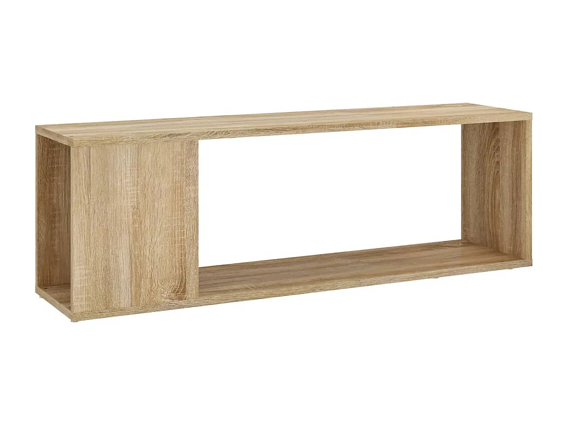 Meuble TV Chêne sonoma 100x24x32 cm Bois d'ingénierie