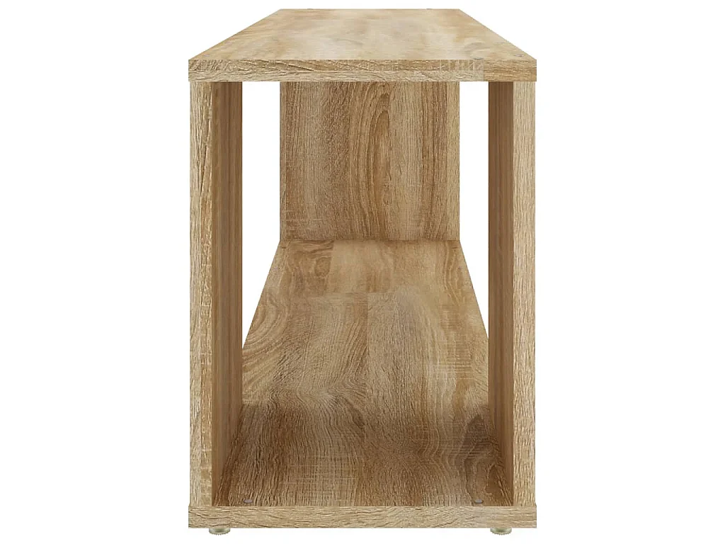 Tv-meubel 100x24x32 cm bewerkt hout sonoma eikenkleurig