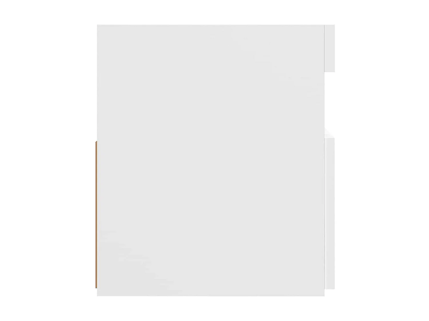 Mobile Porta TV con Luci LED Bianco 120x35x40 cm