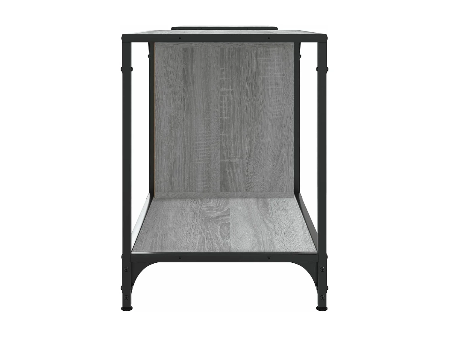 Mobile Porta TV Grigio Sonoma 203x37x50 cm in Legno Multistrato