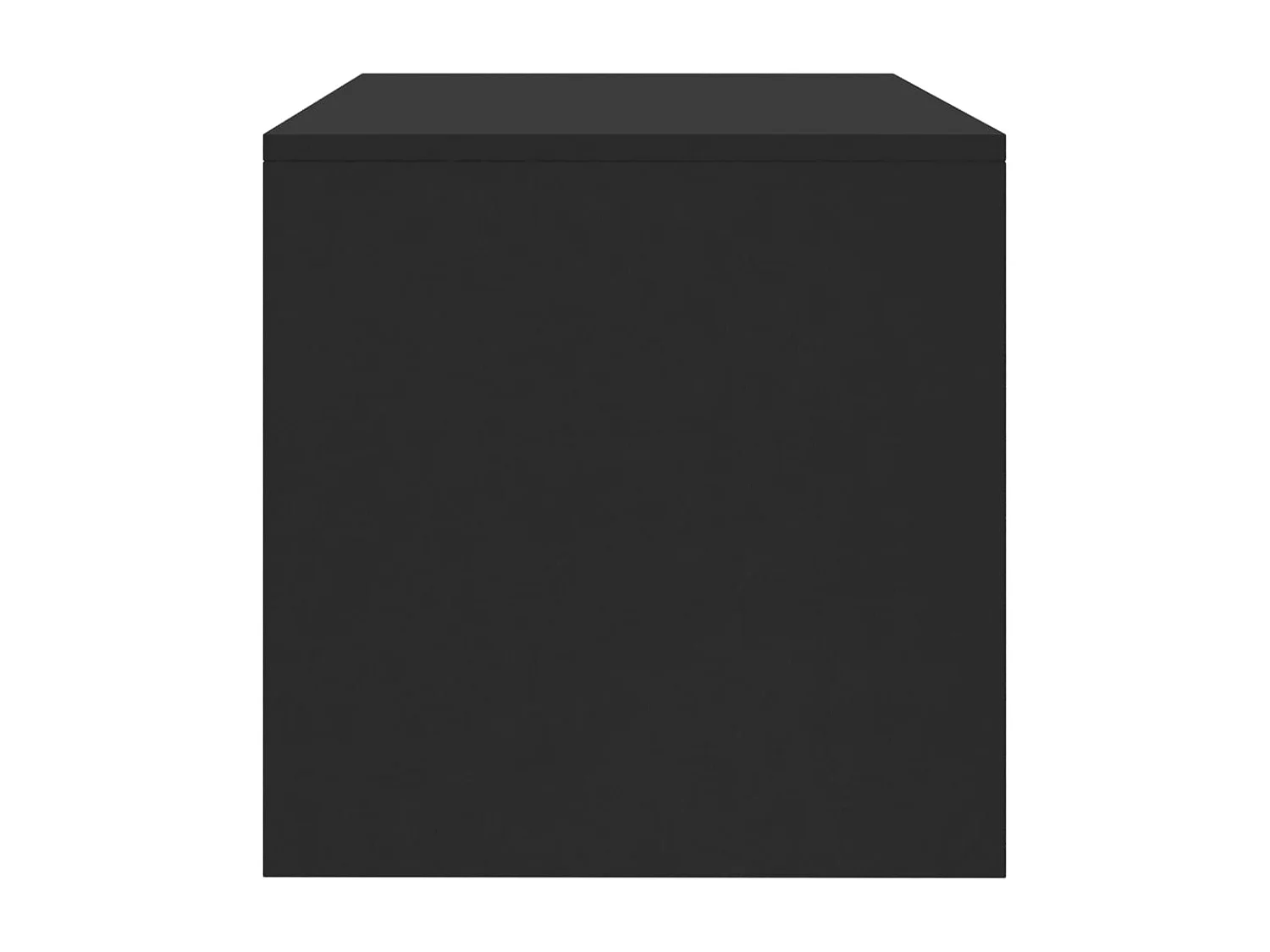 Meuble TV Noir 120x40x40 cm Bois d'ingénierie