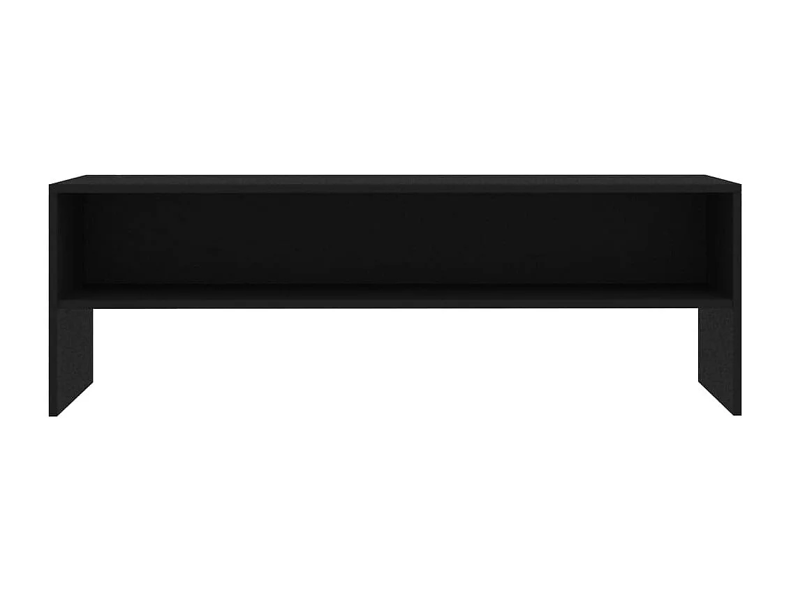 TV-Schrank Schwarz 120x40x40 cm Holzwerkstoff