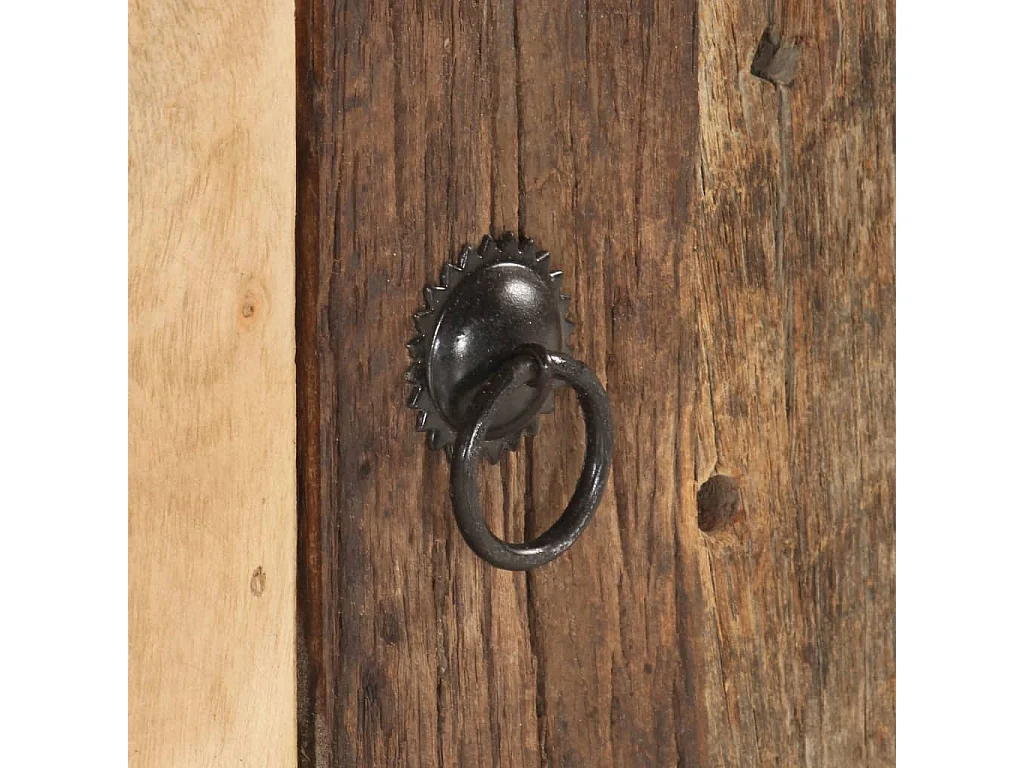 Meuble TV 120x30x40 cm Bois d'acacia et de récupération massif