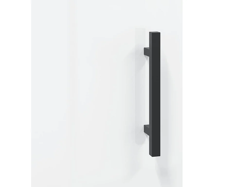 TV-Schrank Hochglanz-Weiß 150x30x50 cm Holzwerkstoff