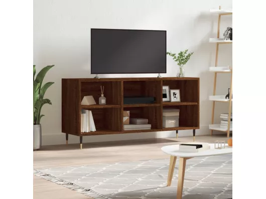 Kauf Unique TV-Schrank Braun Eichen-Optik 103,5x30x50 cm Holzwerkstoff