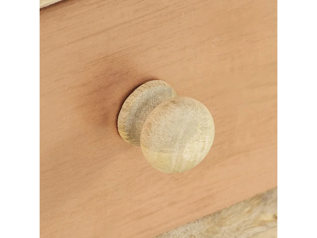 Tv-meubel 110x30x45 cm massief mangohout