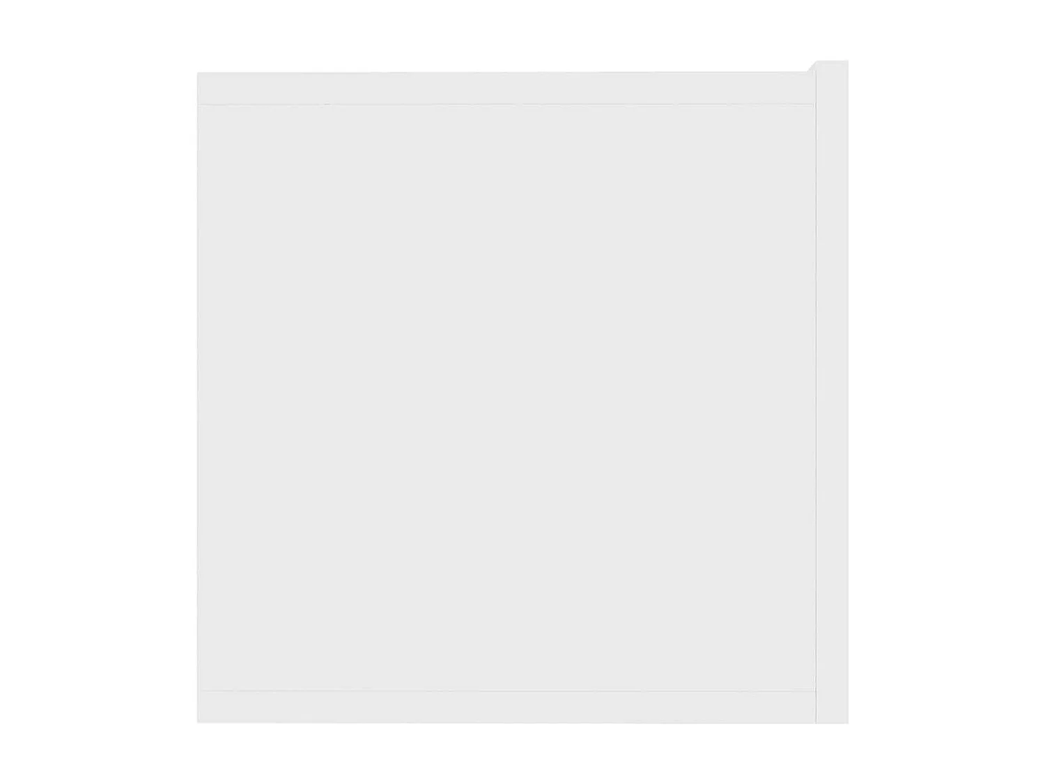 Móvel de TV 80x30x30 cm derivados de madeira branco