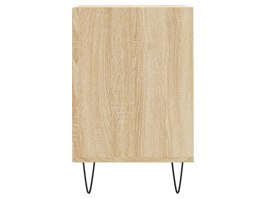 Tv-meubel 100x35x55 cm bewerkt hout sonoma eikenkleurig