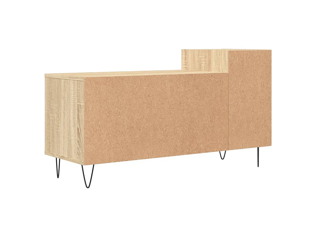 Tv-meubel 100x35x55 cm bewerkt hout sonoma eikenkleurig