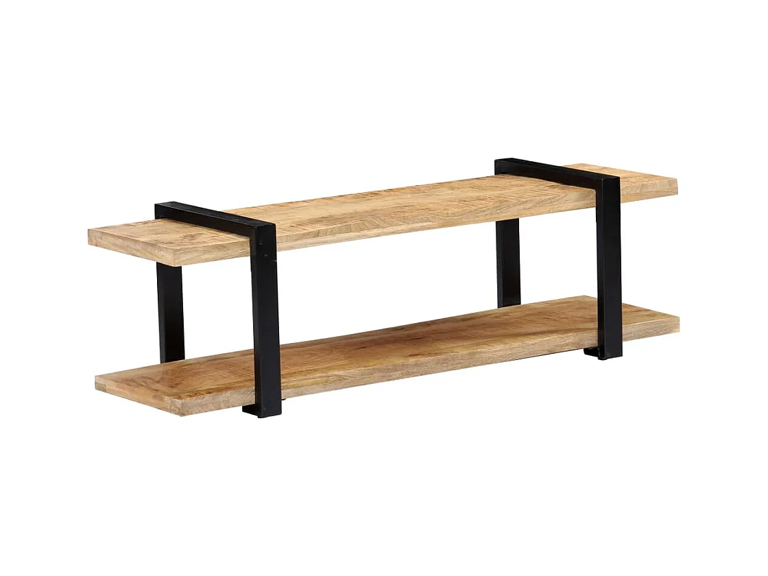 Meuble TV 247885 cm Bois de manguier massif