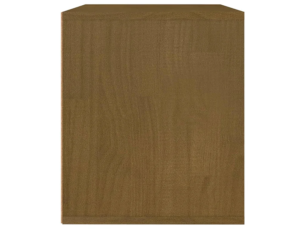 TV-Schränke 3 Stk. Honigbraun Massivholz Kiefer