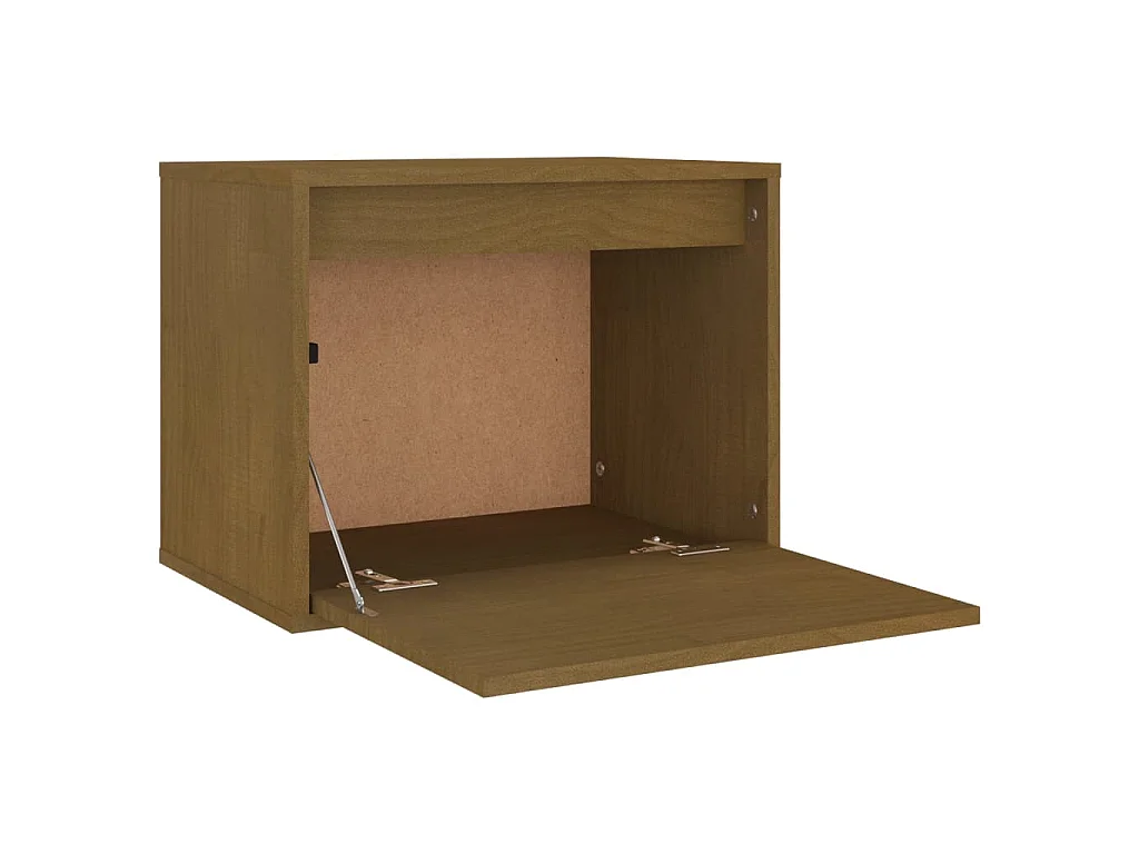 TV-Schränke 3 Stk. Honigbraun Massivholz Kiefer