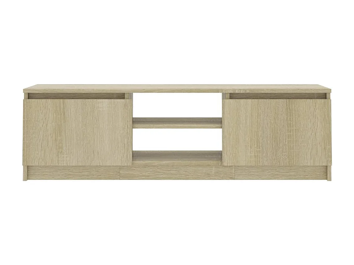 Meuble TV Chêne sonoma 120x30x35,5 cm Bois d’ingénierie