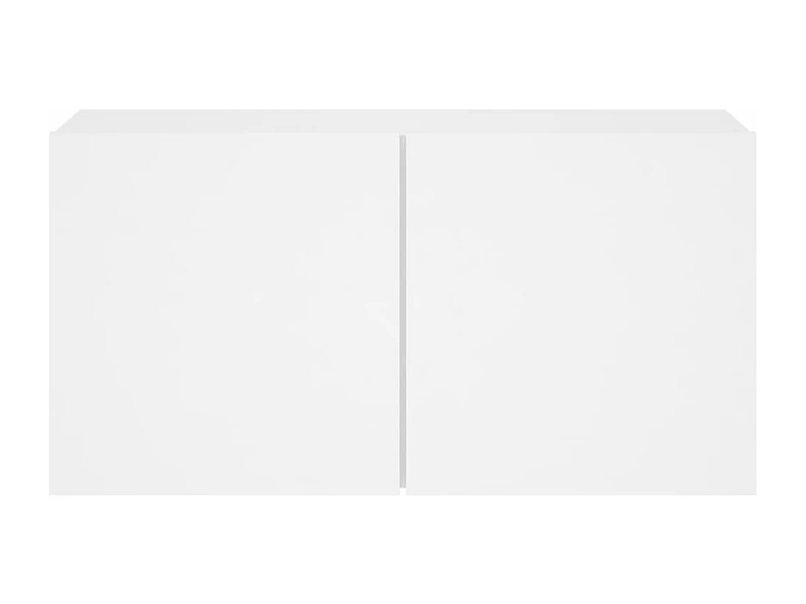 Móvel de parede para TV 80x30x41 cm branco