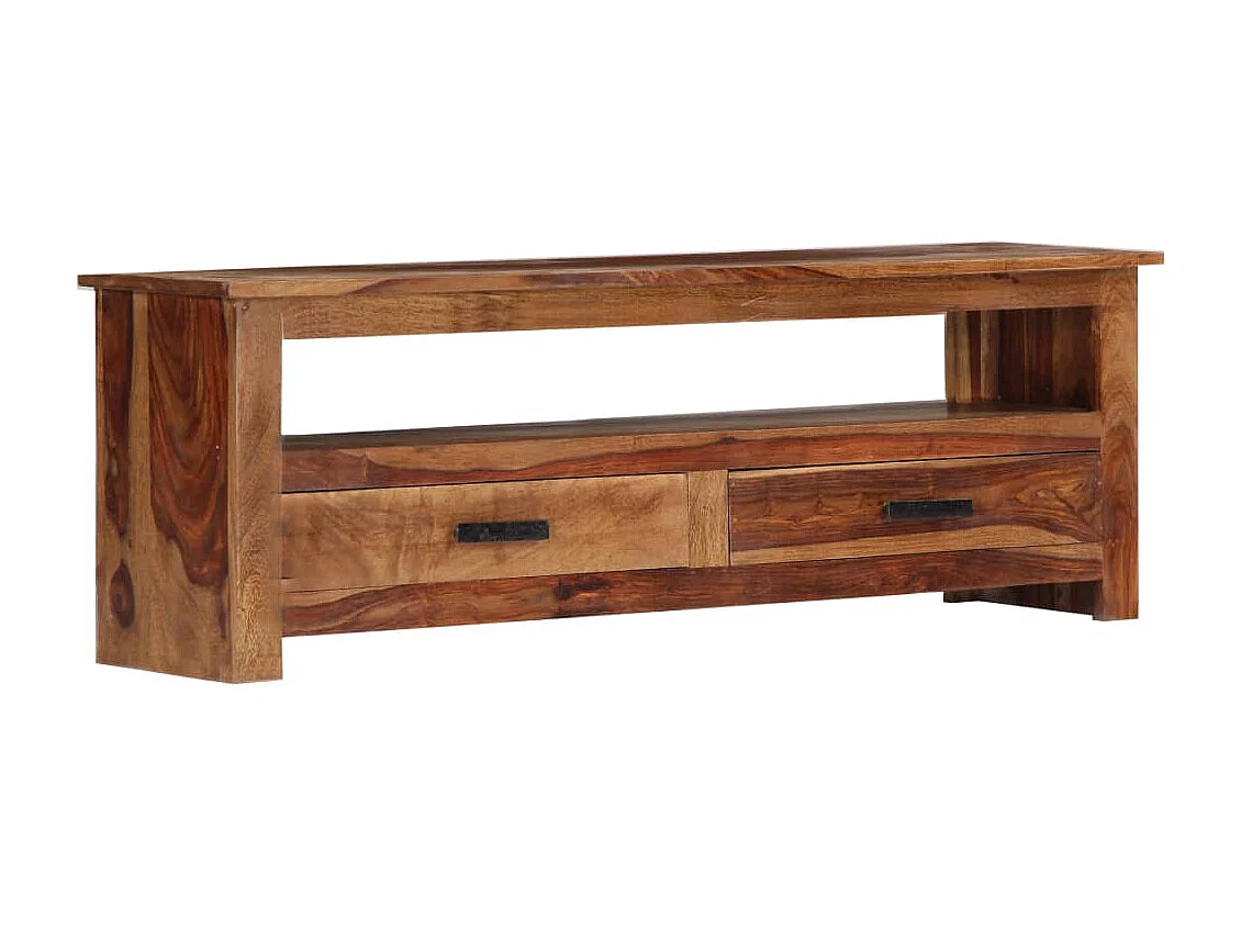 Tv-meubel 118x30x40 cm massief hout