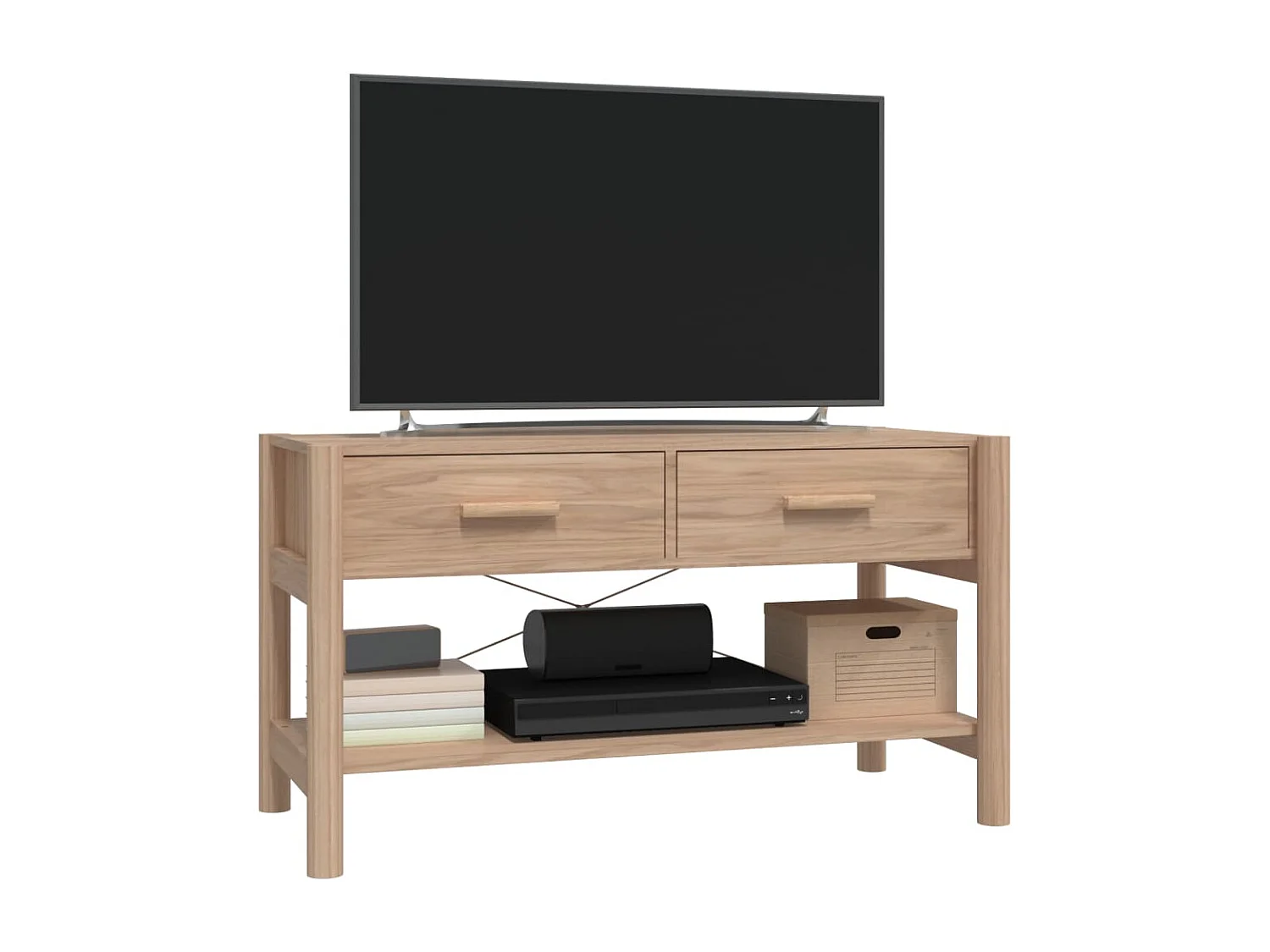 Meuble TV 82x38x45 cm Bois d'ingénierie