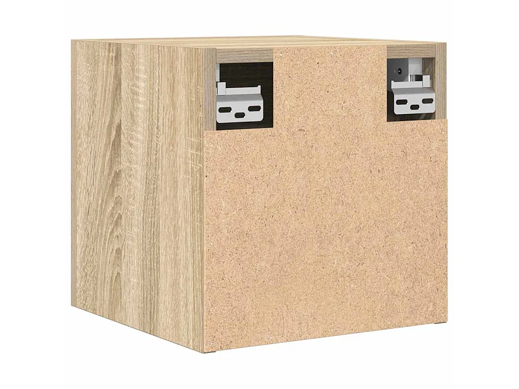 Meuble TV mural Chêne sonoma 30,5x30x30 cm