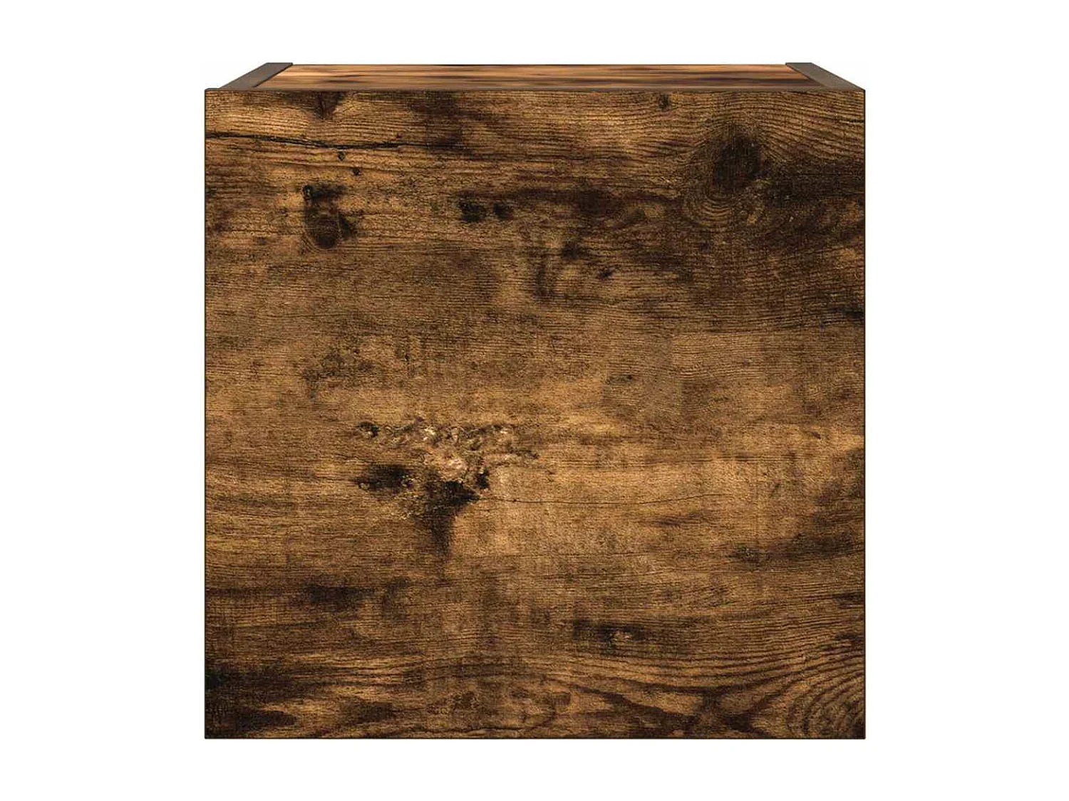 Meuble TV mural Chêne fumé 30,5x30x30 cm