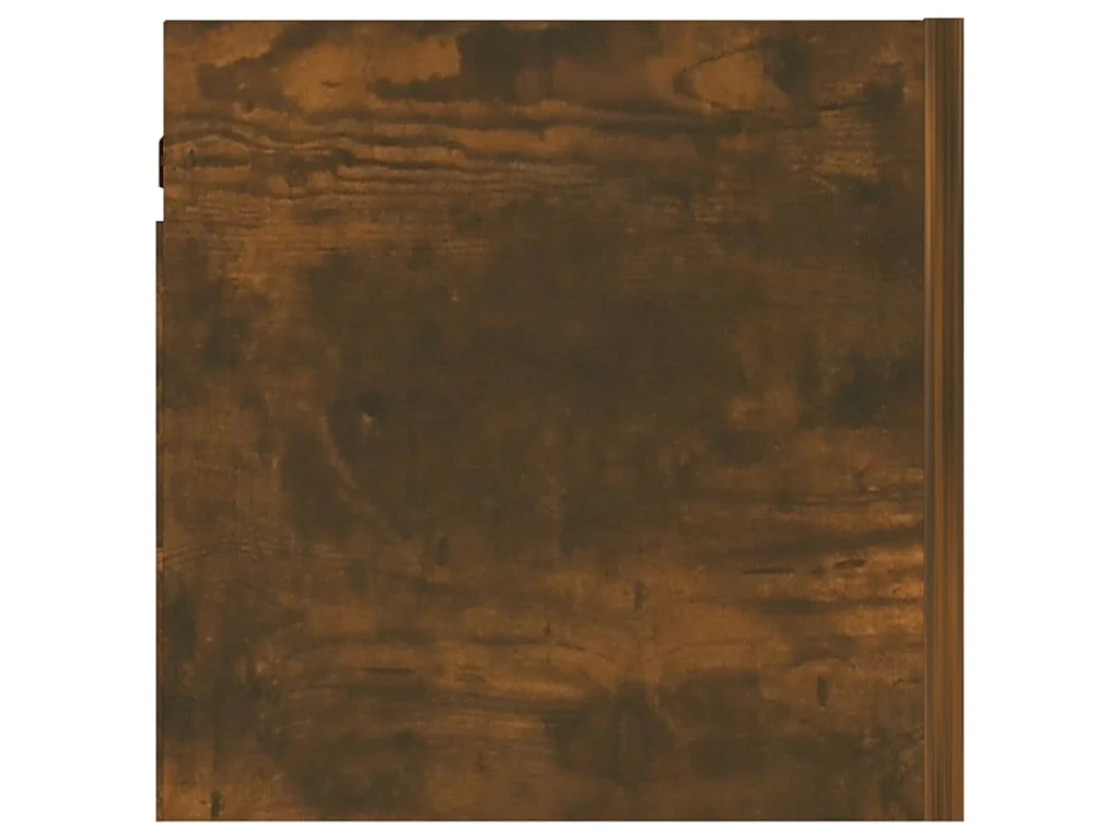 Meuble TV mural Chêne fumé 30,5x30x30 cm