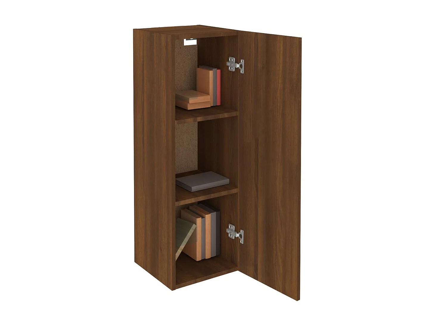 Meubles TV Chêne marron 30,5x30x90 cm Bois d'ingénierie
