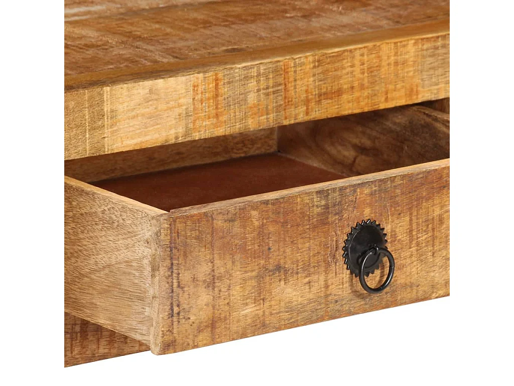 Tv-meubel 110x30x40 cm massief mangohout