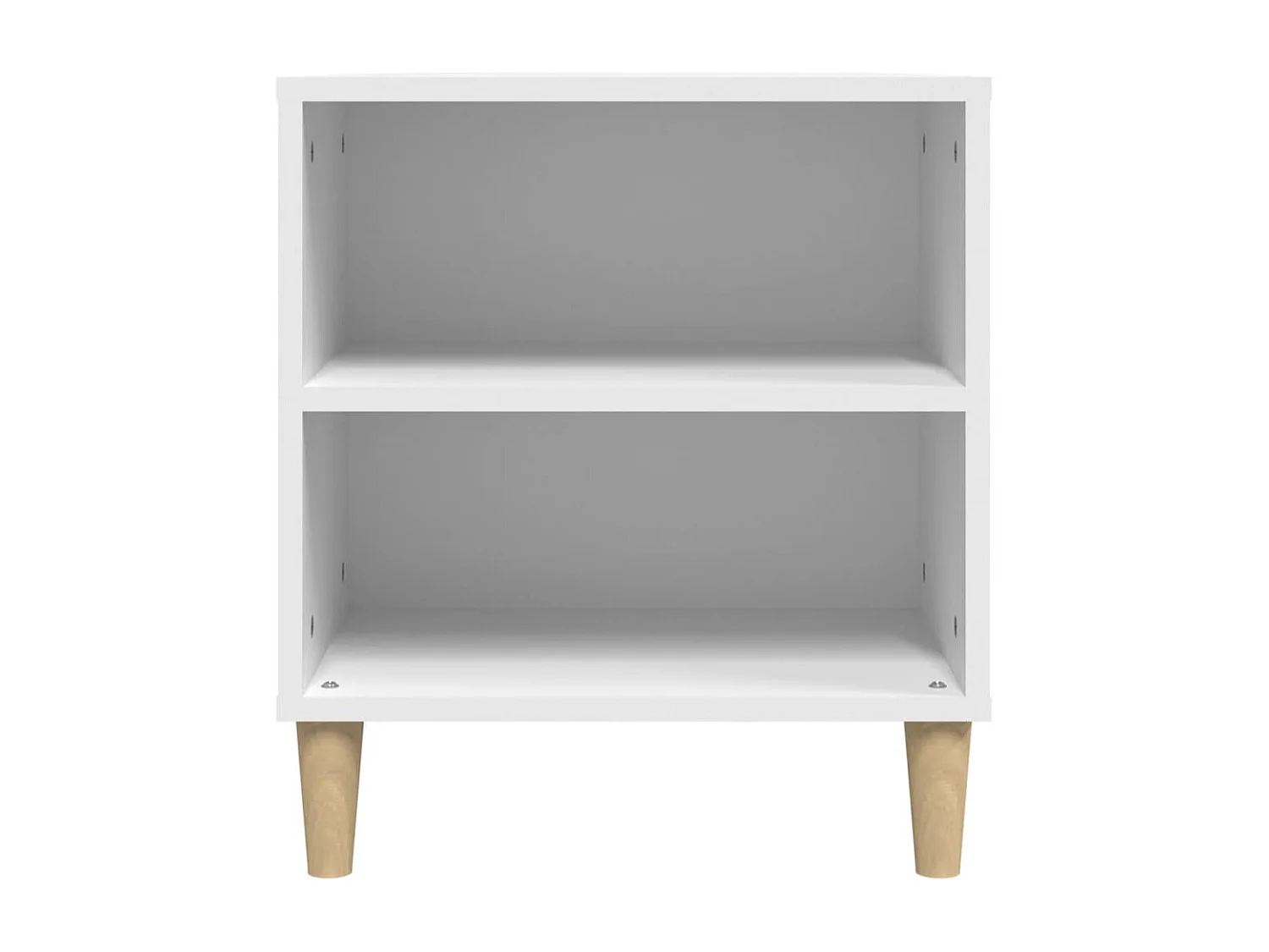Meuble TV Blanc 102x44,5x50 cm Bois d'ingénierie