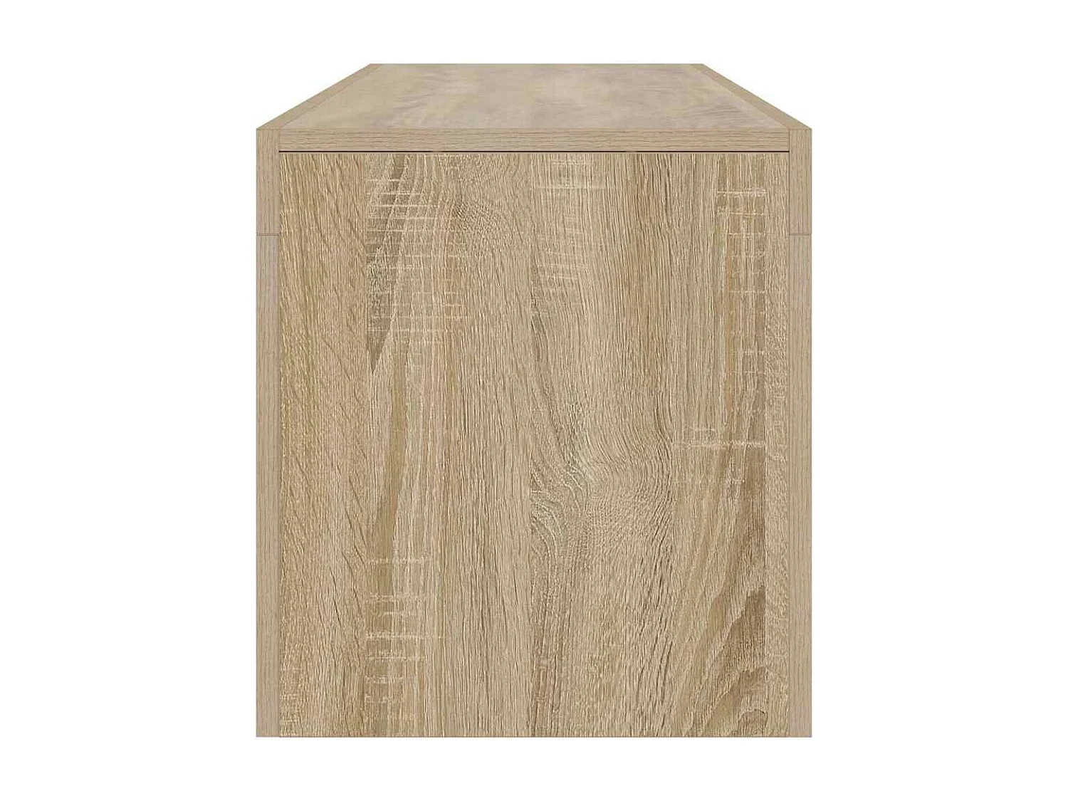 Meuble TV avec lumières LED Chêne sonoma 140x36,5x40 cm