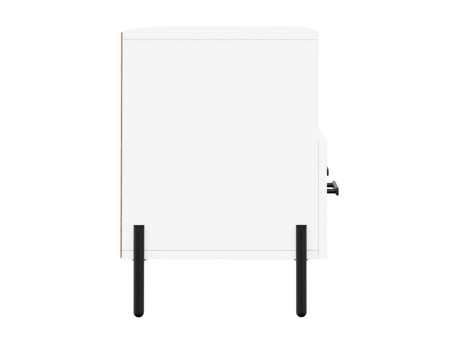 Mobile Porta TV Bianco 102x36x50 cm in Legno Multistrato