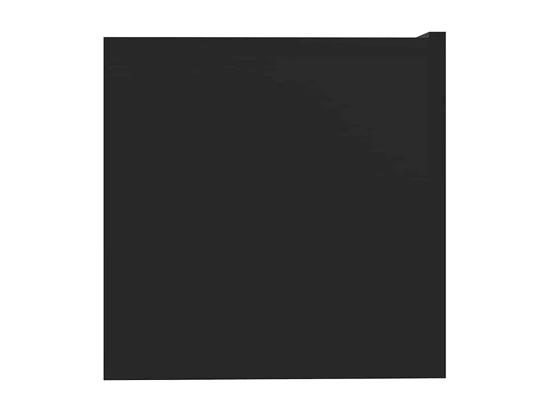 Meubles TV 2 pcs Noir 80x30x30 cm Bois d'ingénierie