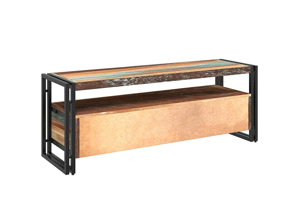 Tv-meubel massief gerecycled hout