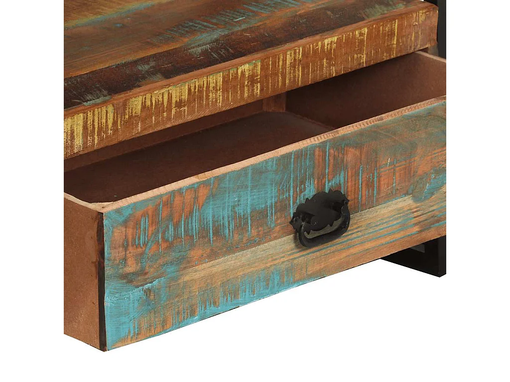 Tv-meubel massief gerecycled hout