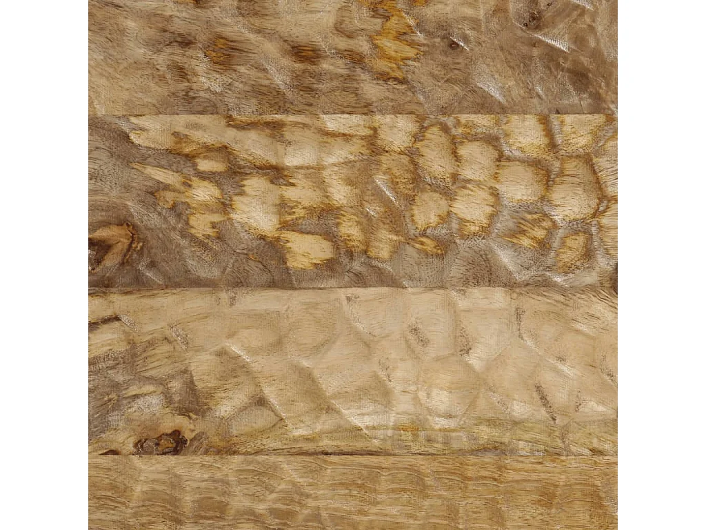 Meuble TV 100x33x46 cm bois massif de manguier