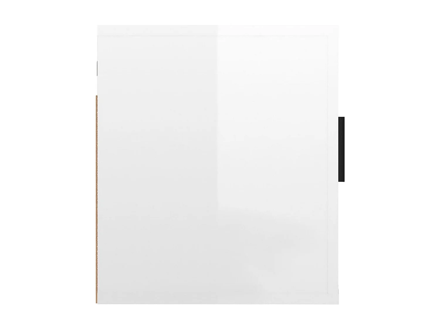 Mueble para TV de pared blanco brillante 40x34,5x40 cm