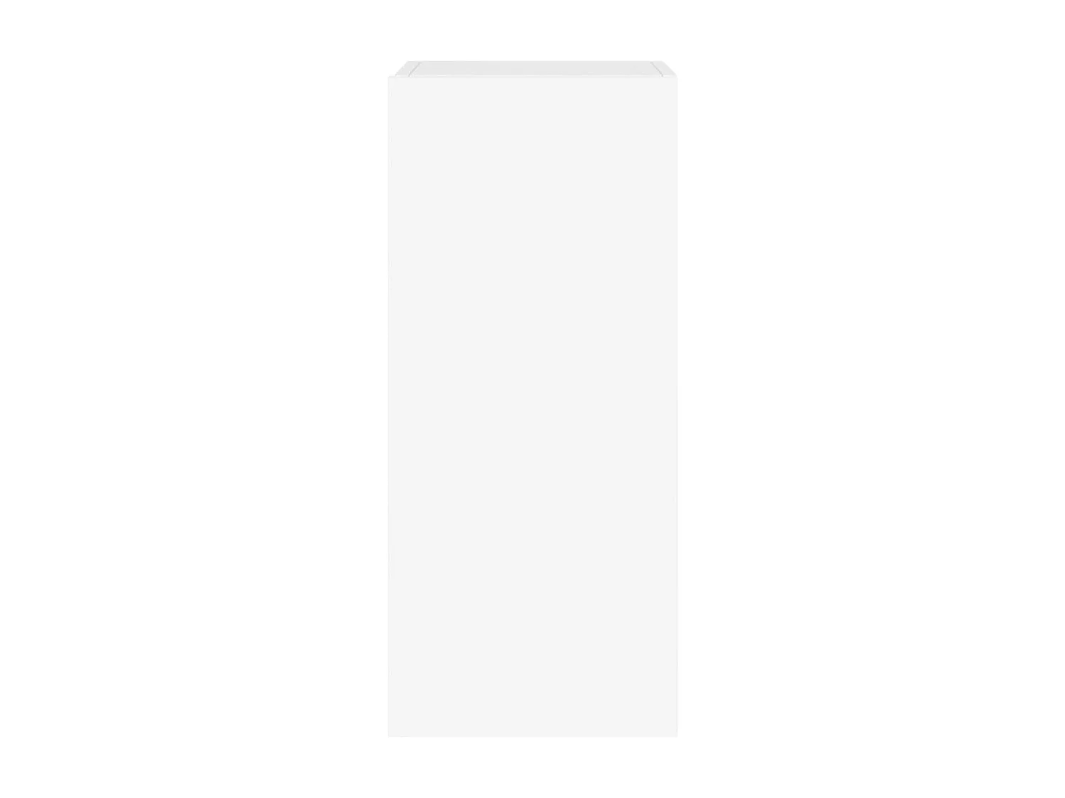 Meubles TV muraux avec lumières LED 2 pcs blanc 30,5x35x70 cm