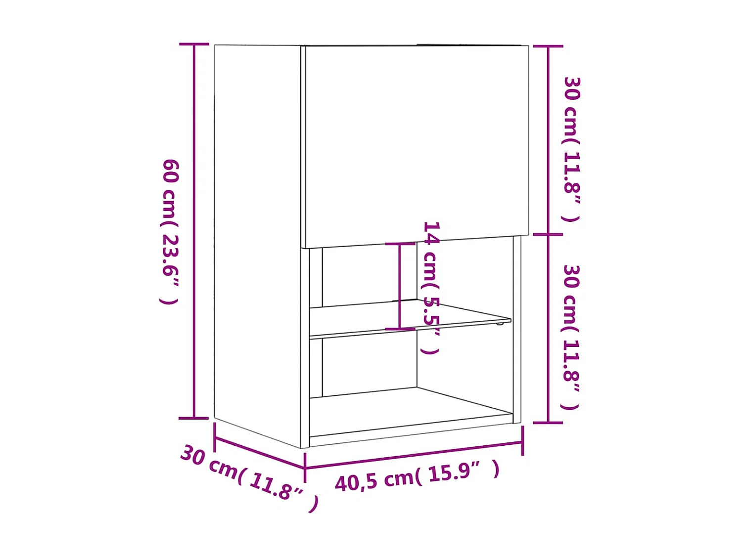Móveis de TV com luzes LED 2 pcs 40,5x30x60 cm preto