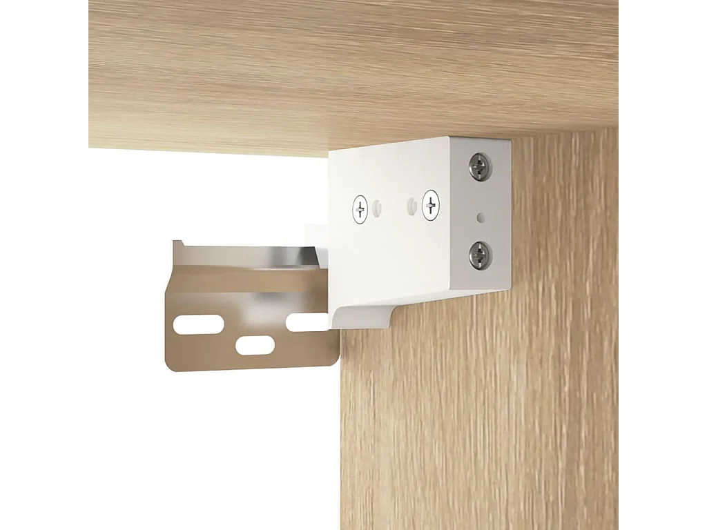 Mueble para TV de pared roble Sonoma 80x30x41 cm