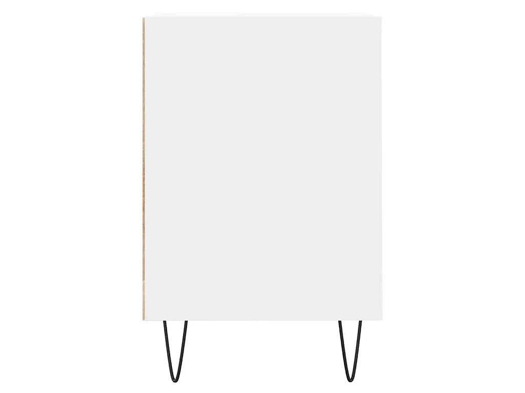 Tv-meubel 100x35x55 cm bewerkt hout wit