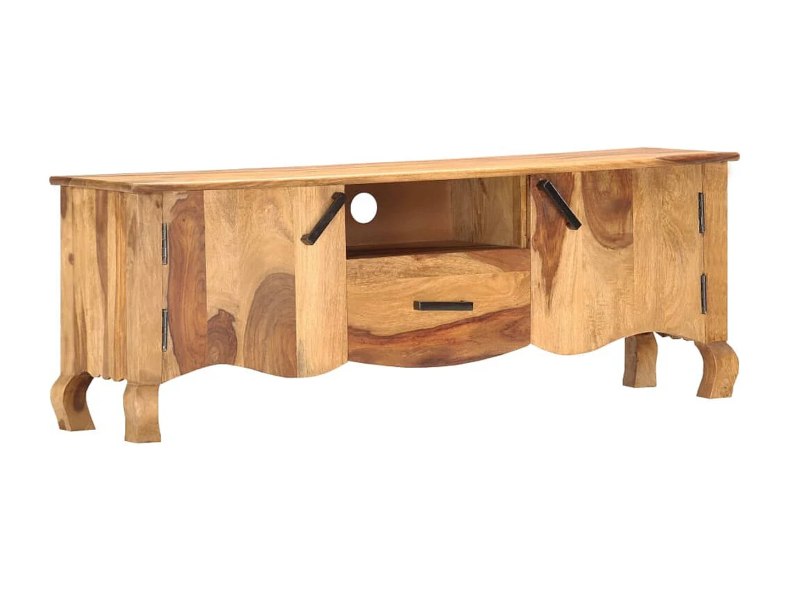 TV-Schrank 115x30x42 cm Massivholz