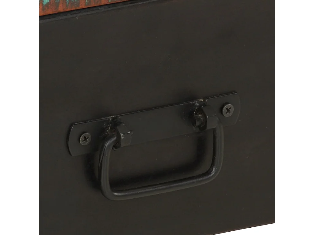 Meuble TV Bois de récupération massif 120 x 30 x 40 cm