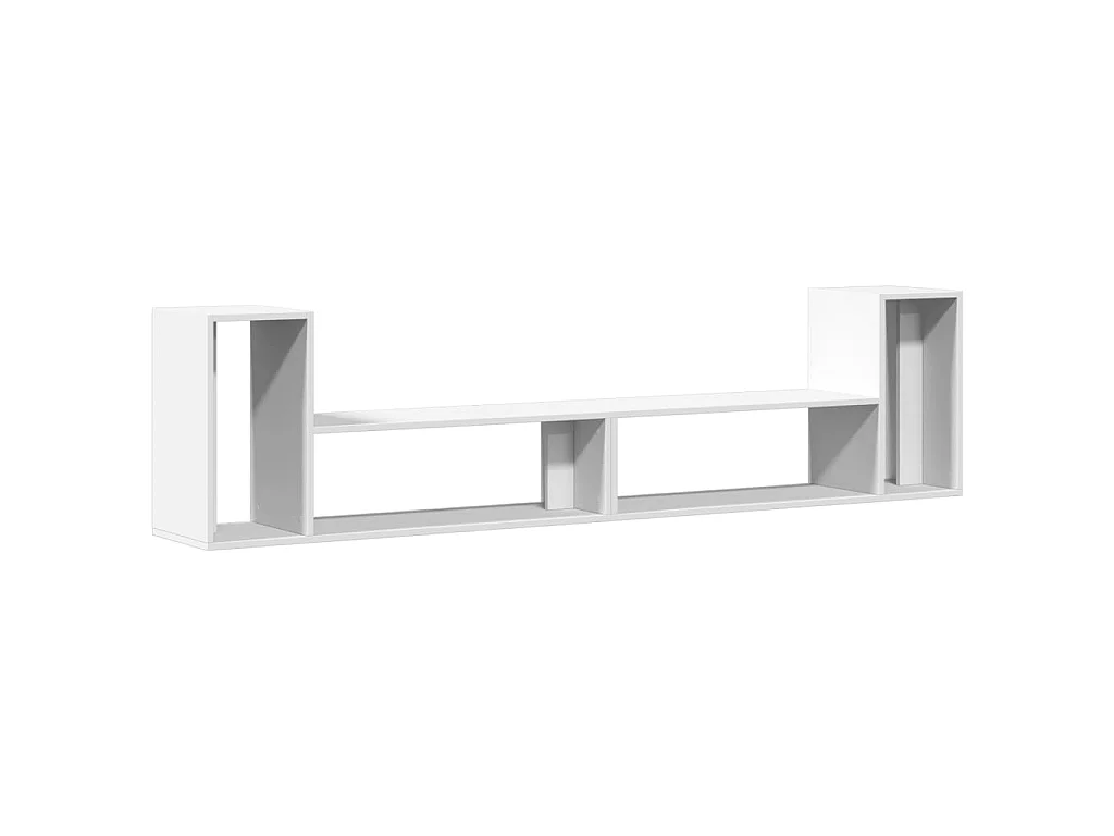 Meubles TV 2 pcs blanc 100x30x50 cm bois d'ingénierie