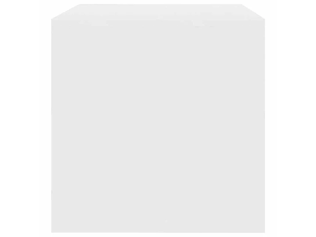 Meuble TV Blanc 100x40x40 cm Bois d’ingénierie