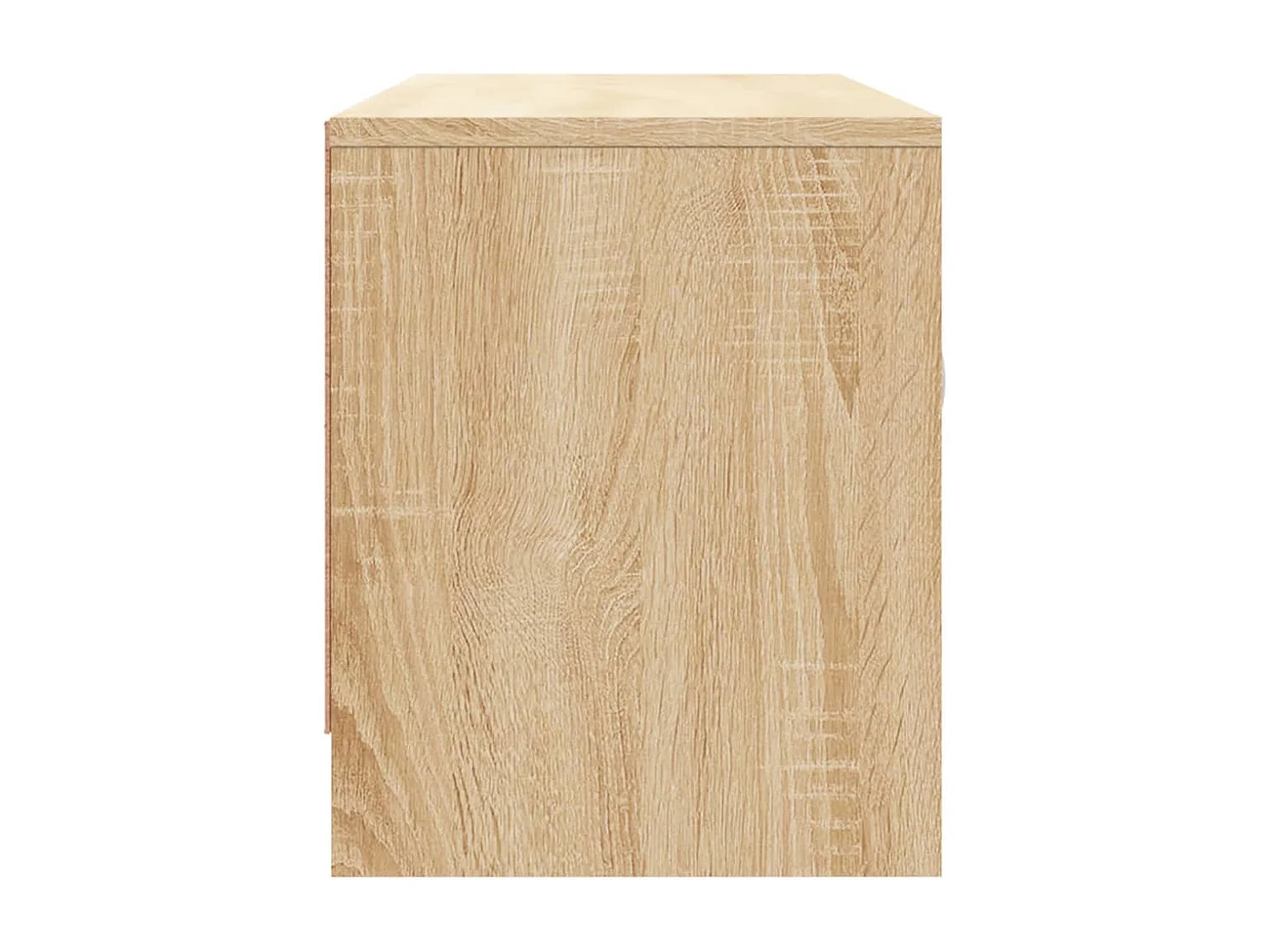 Meuble TV chêne sonoma 102x30x37,5 cm bois d'ingénierie