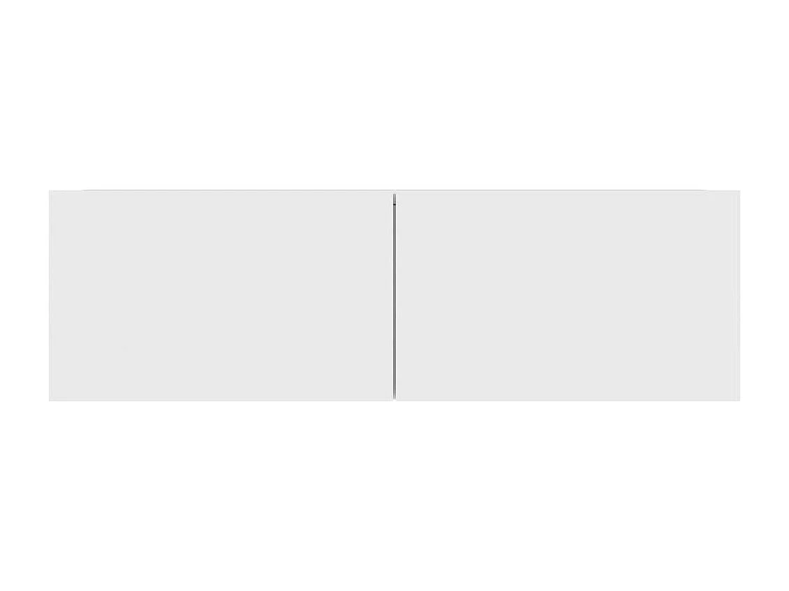 Meubles TV 3 pcs Blanc Bois d'ingénierie