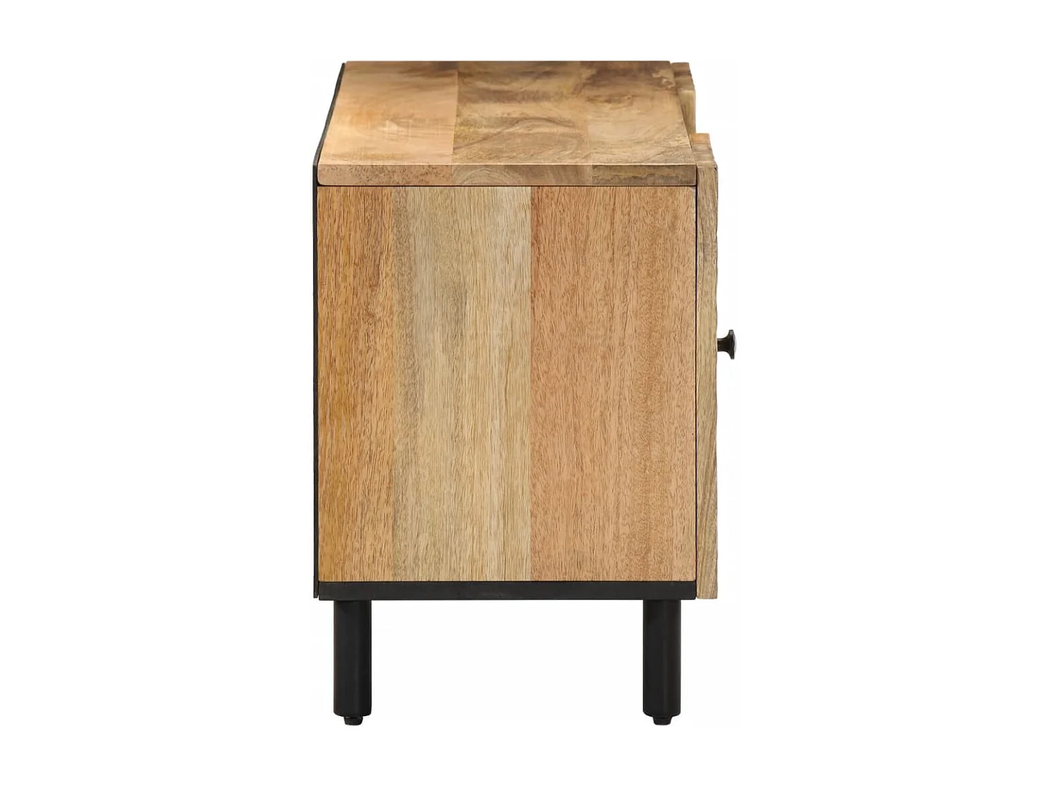 TV-Schrank 105x33x46 cm Massivholz Mango