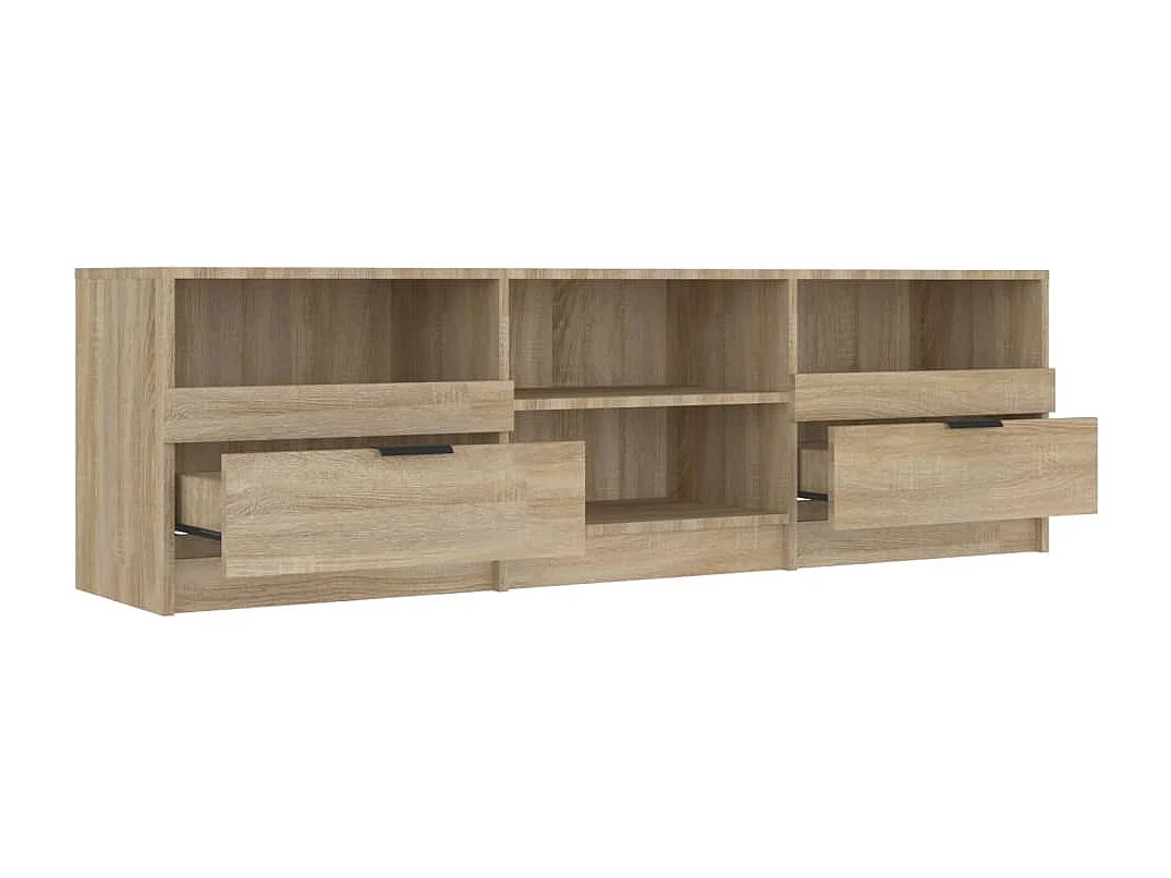 Meuble TV Chêne sonoma 150x33,5x45 cm Bois d'ingénierie
