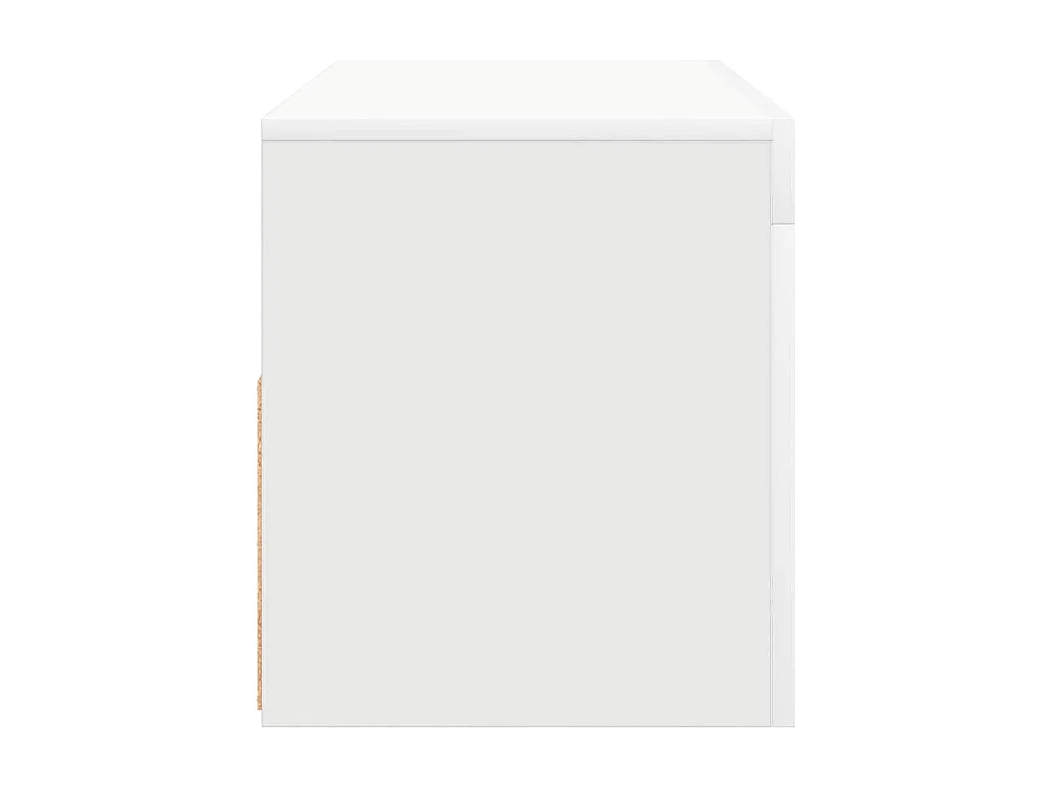 TV-Schrank mit LED-Leuchten Weiß 90x35x40 cm