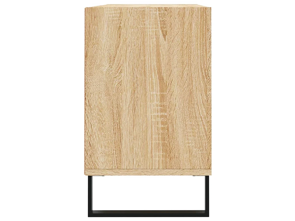 Meuble TV chêne sonoma 103,5x30x50 cm bois d'ingénierie