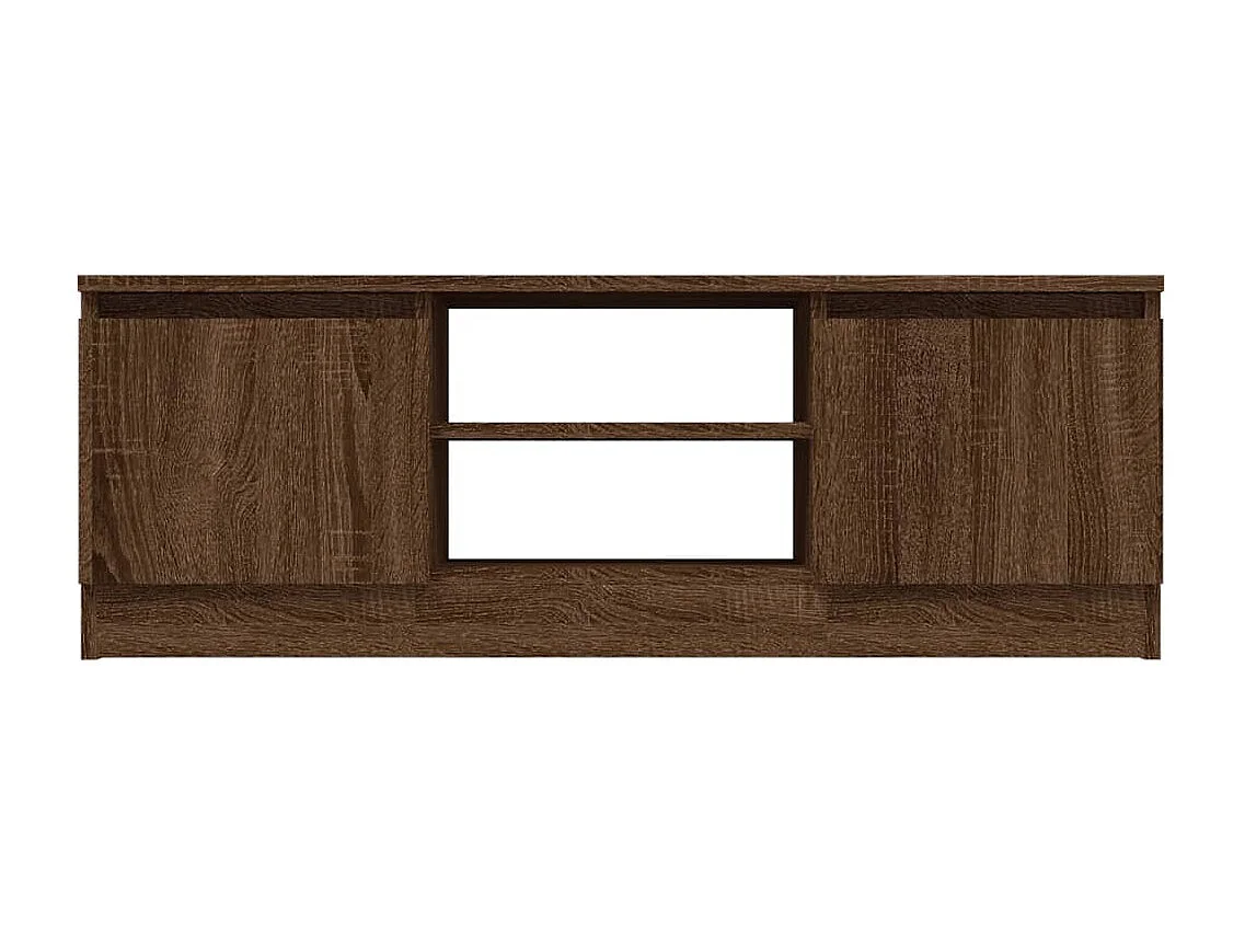 Móvel de TV com porta 102x30x36 cm carvalho castanho
